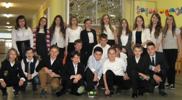 Szóstoklasiści piszą sprawdzian