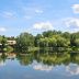 Kazimierz: oczyszczony zbiornik, tężnia, park linowy i trampoliny