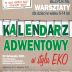 Kalendarz adwentowy w stylu EKO – bezpłatne warsztaty plastyczne dla dzieci i opiekunów